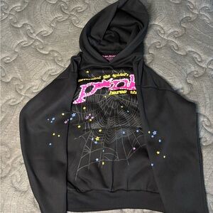 Sp5der p*nk hoodie size m